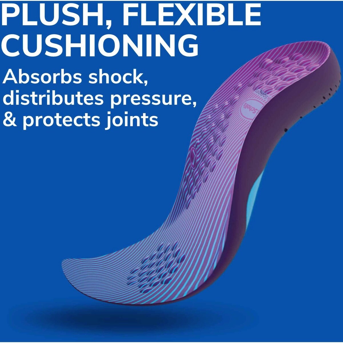 Semelles pour la marche active, taille 6-10 pour femmes