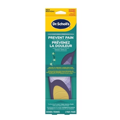 Prevent Pain Protective Insoles, Women, Size 8-14