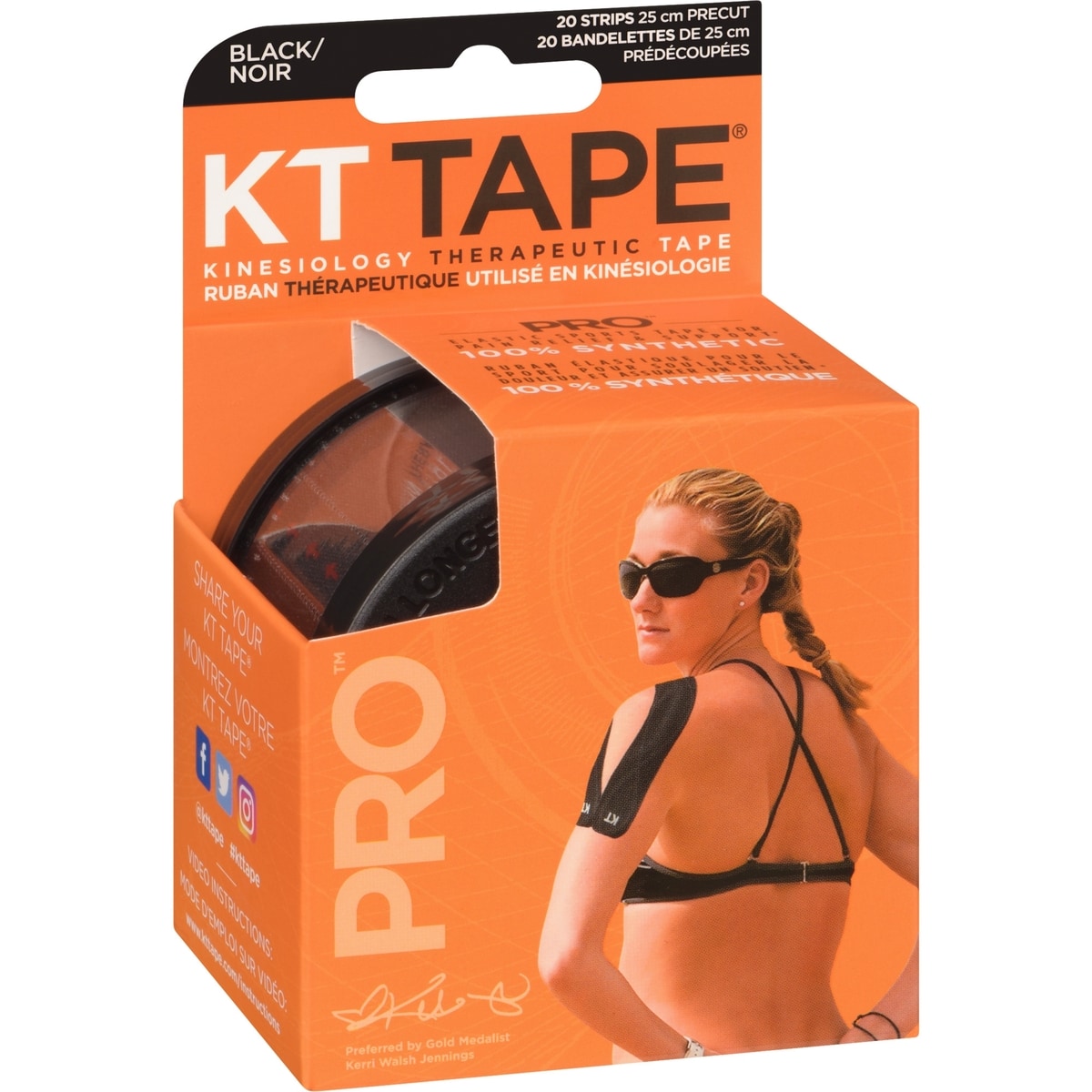 KT TAPE PNSM PRO NOIR