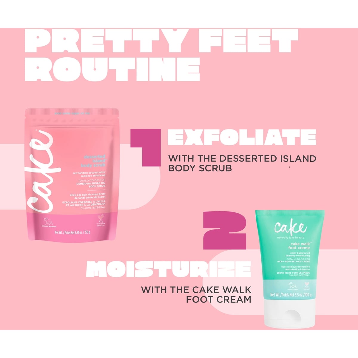Cake Cakewalk® Foot Pretty Cream