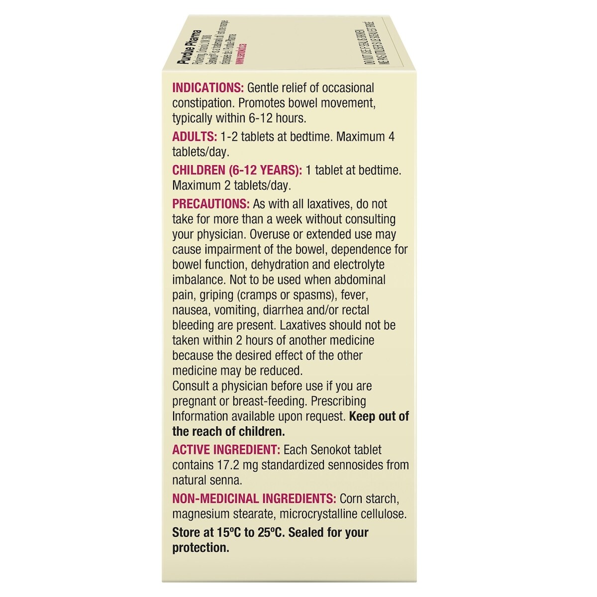 Senokot® Natural Laxative Extra Strength 18ct