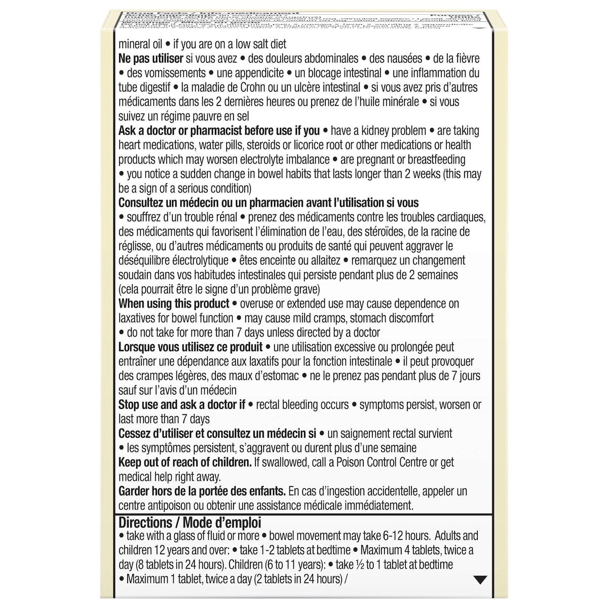 Senokot®-S  Natural Laxative Plus Stool Softener 10ct