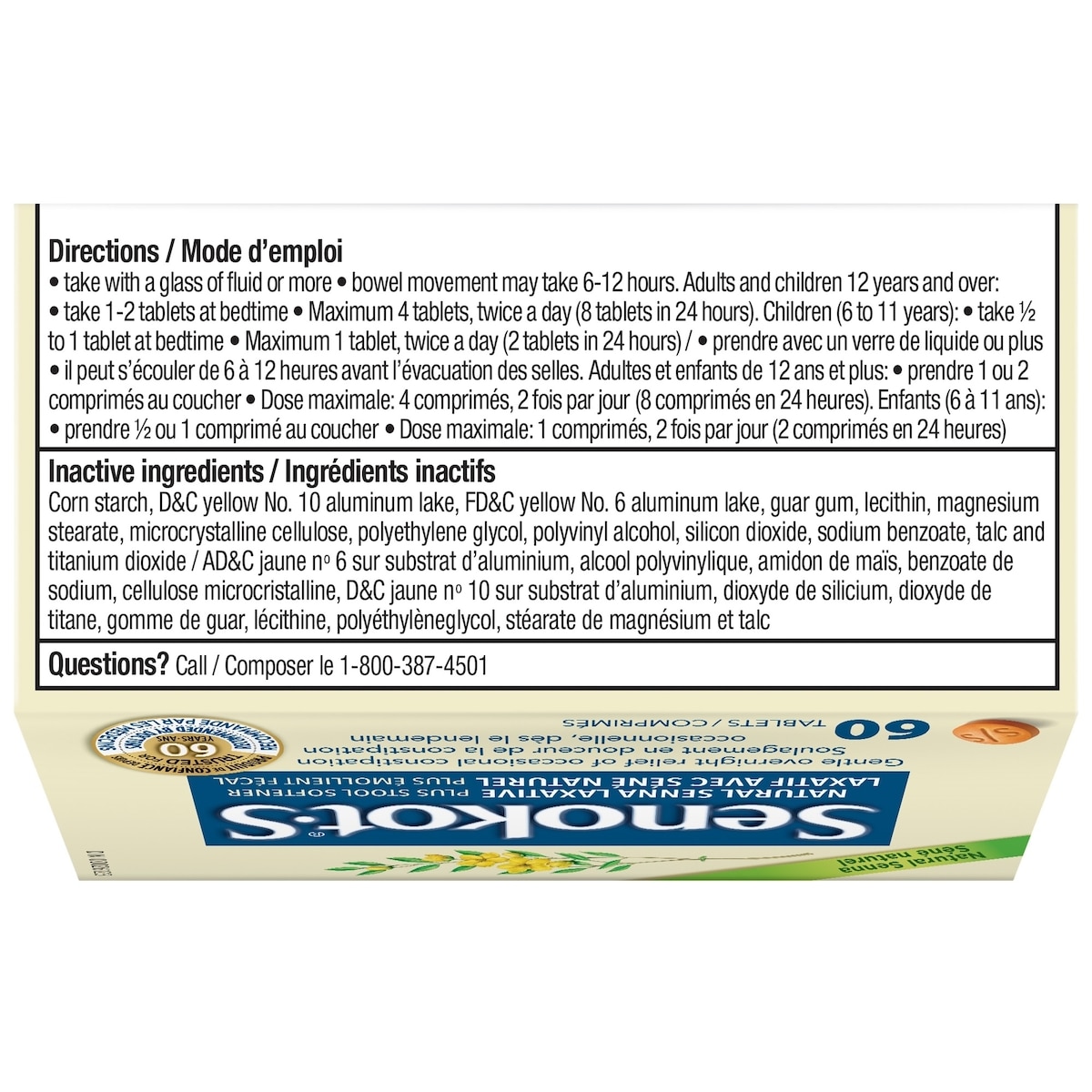 Senokot® Natural Laxative Extra Strength 60ct