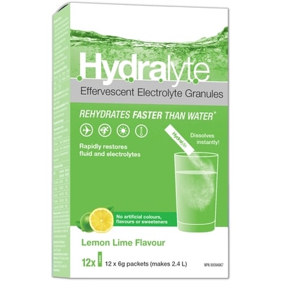 Effervescent Granule Sticks, Lemon Lime