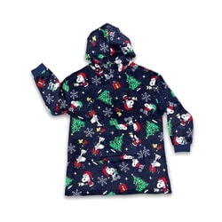 Kid's unisex hooded plush lounger  s/m 2